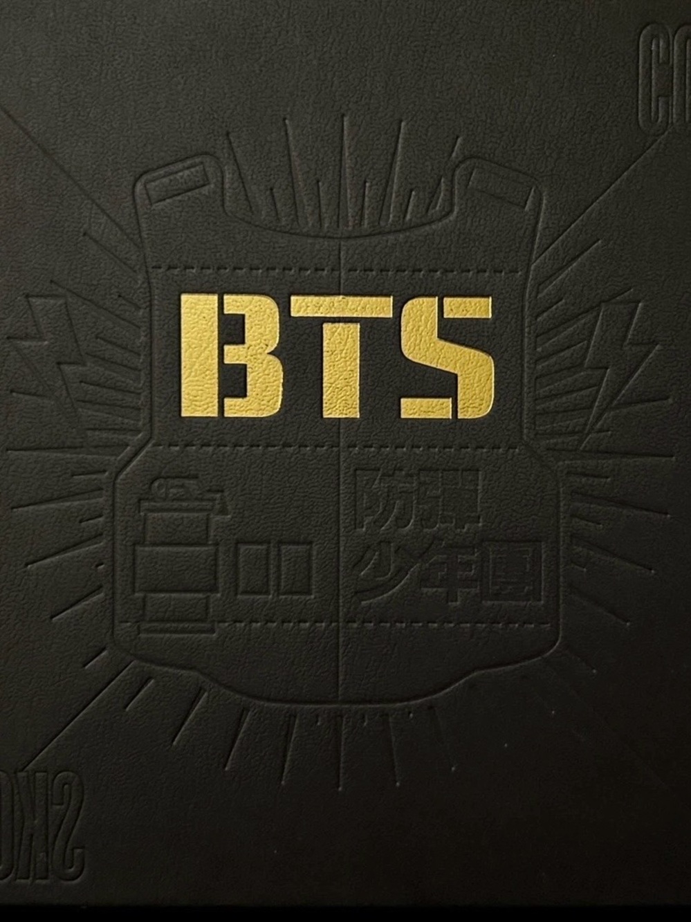 BTS Black & Gold Collector CD Case - Official Style